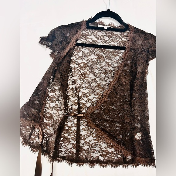 Authentic Rebeca Tylor Lace Top Size 2 - Picture 2 of 4